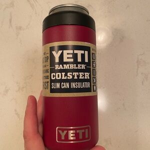 YETI Rambler Colster Slim Can Insulator - Red *limited color*